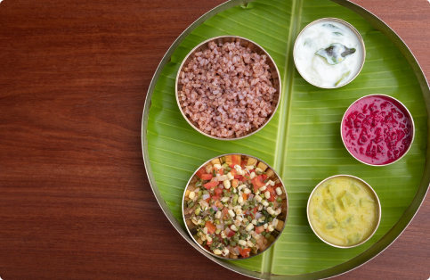 Kalari Kovilakom dining