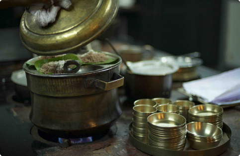 Kalari Kovilakom dining 3