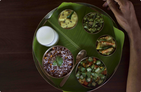 Kalari Kovilakom dining