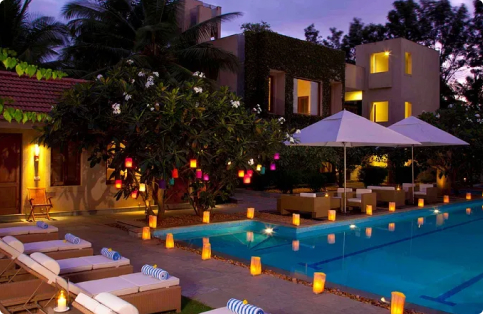 Shreayas Yoga Retreat amenities